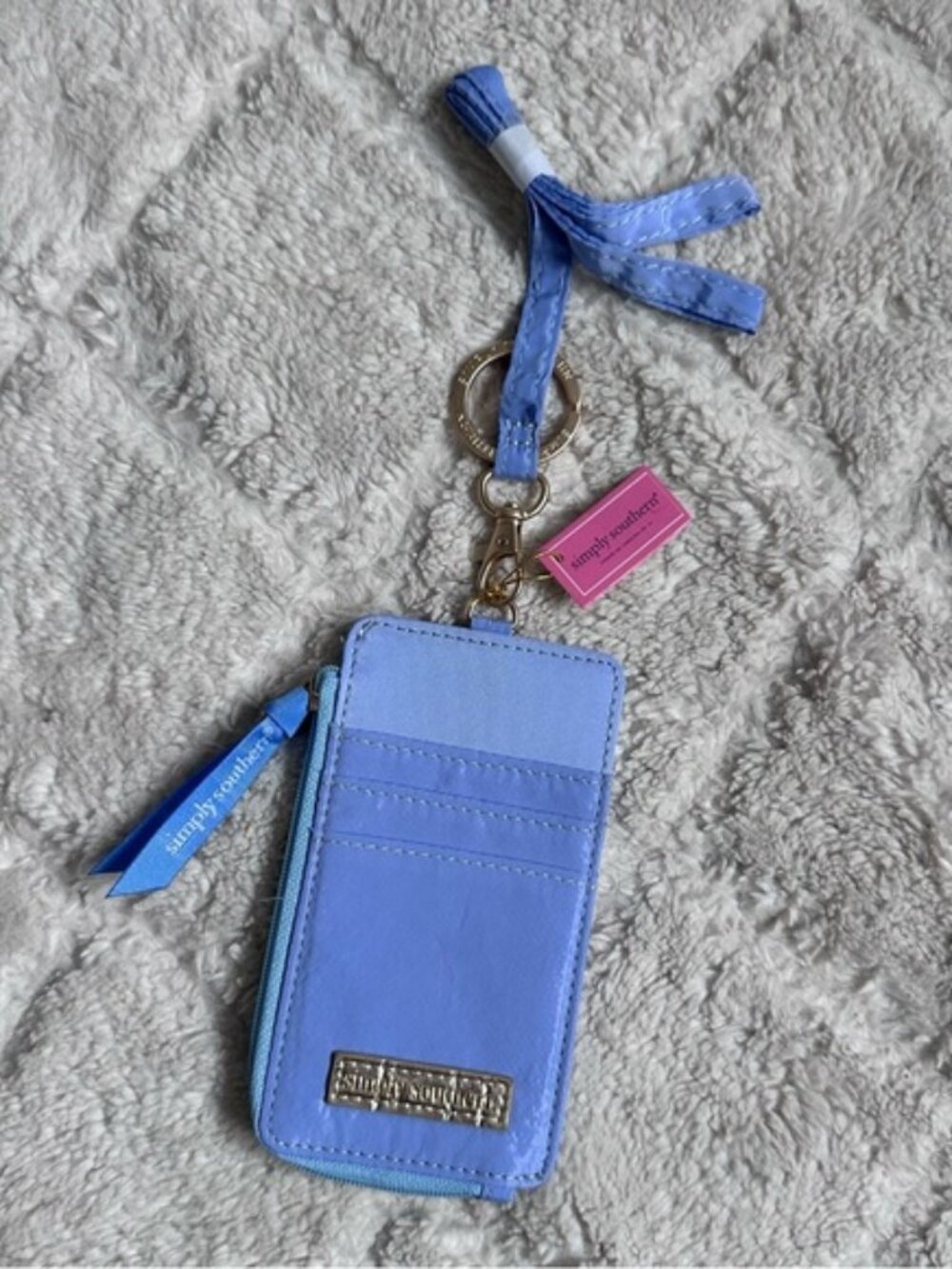 Simply Southern | "Iris" Lanyard and Keychain Wallet | New with Tags